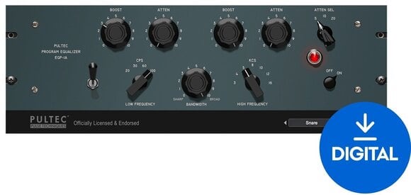 Software Plug-In FX Processor Apogee FX Rack Pultec EQP-1A (Digital product) - 1