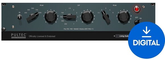 Studijski software plug-in efekt Apogee FX Rack Pultec MEQ-5 (Digitalni izdelek) - 1