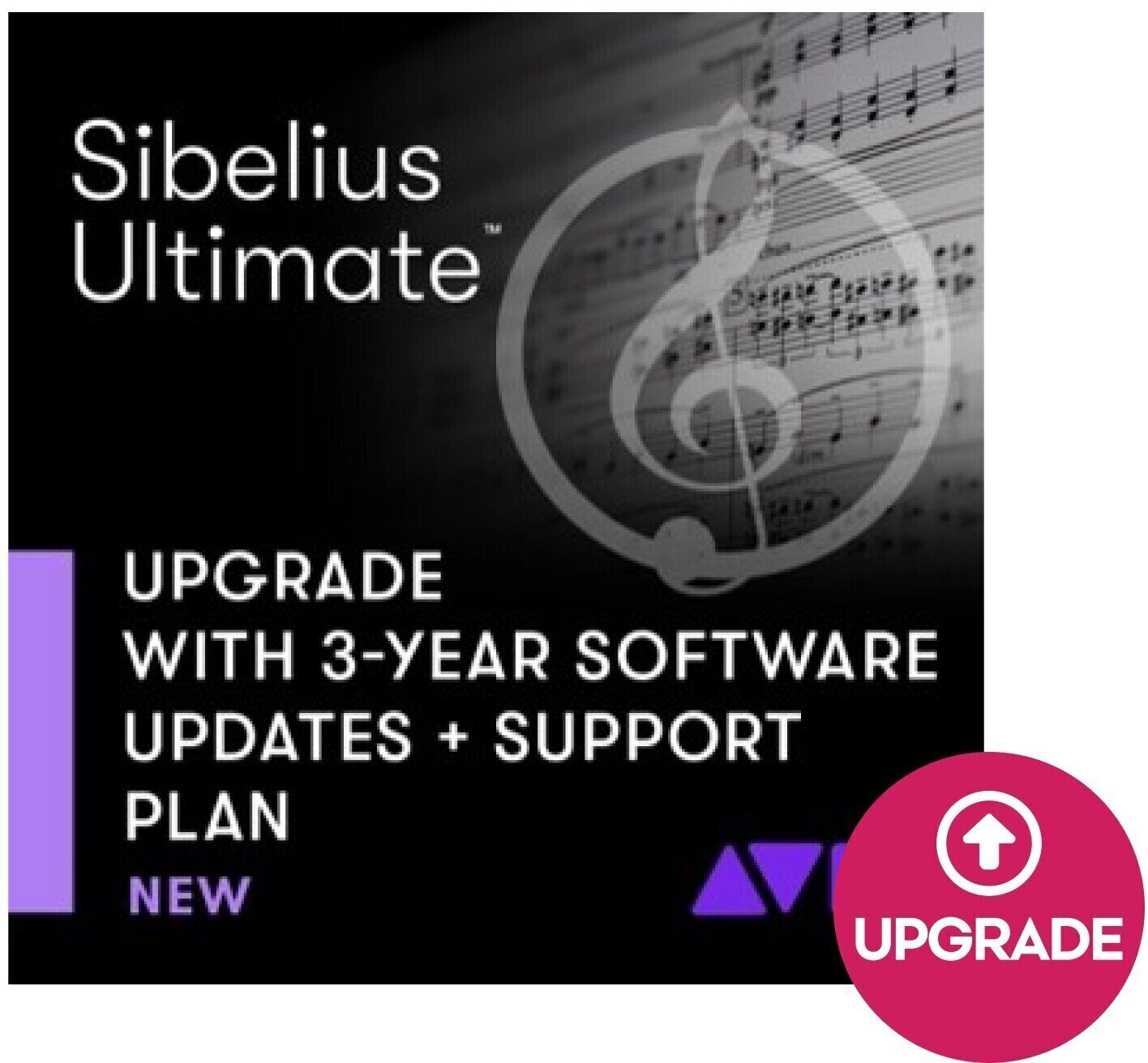 Update / Upgrade / Expansion AVID Sibelius Ultimate 3-Years Software Updates&Support (Produkt cyfrowy)