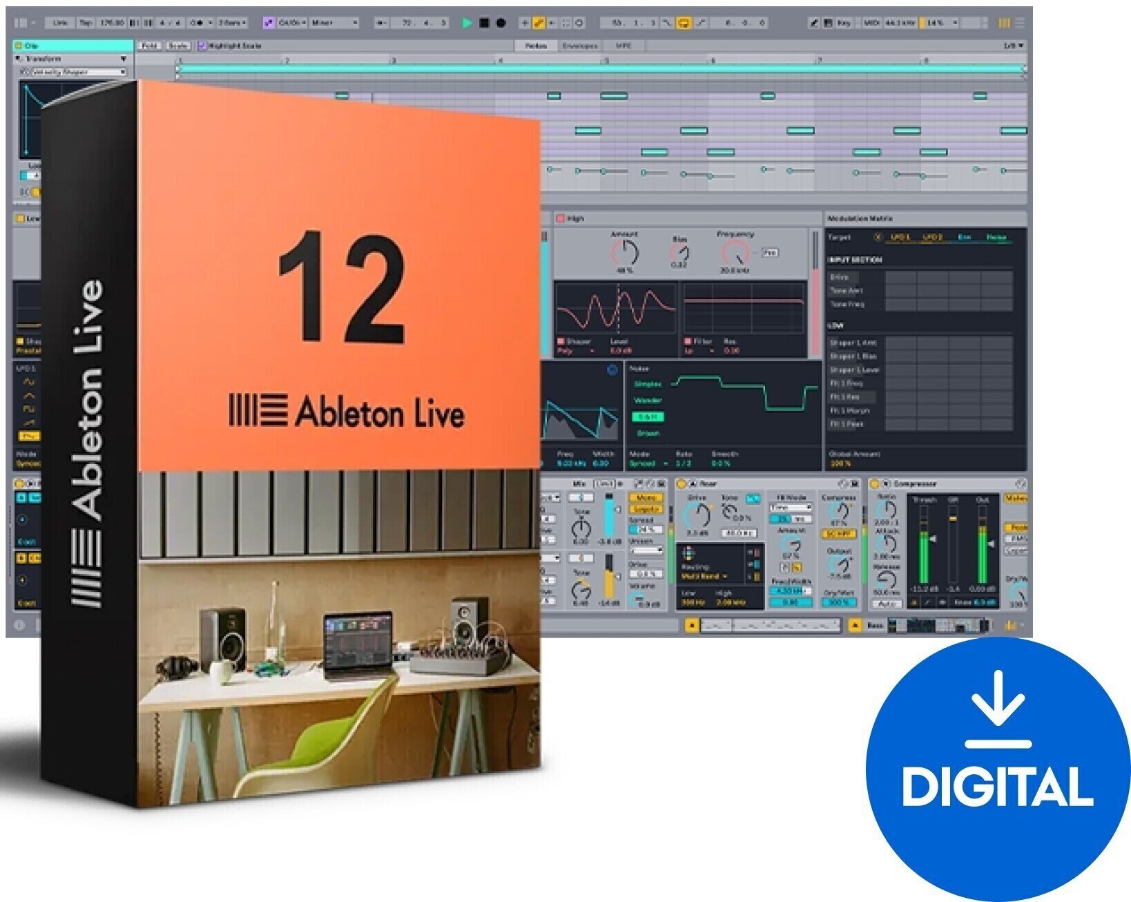 ABLETON Live 12 Intro Digital Product Muziker