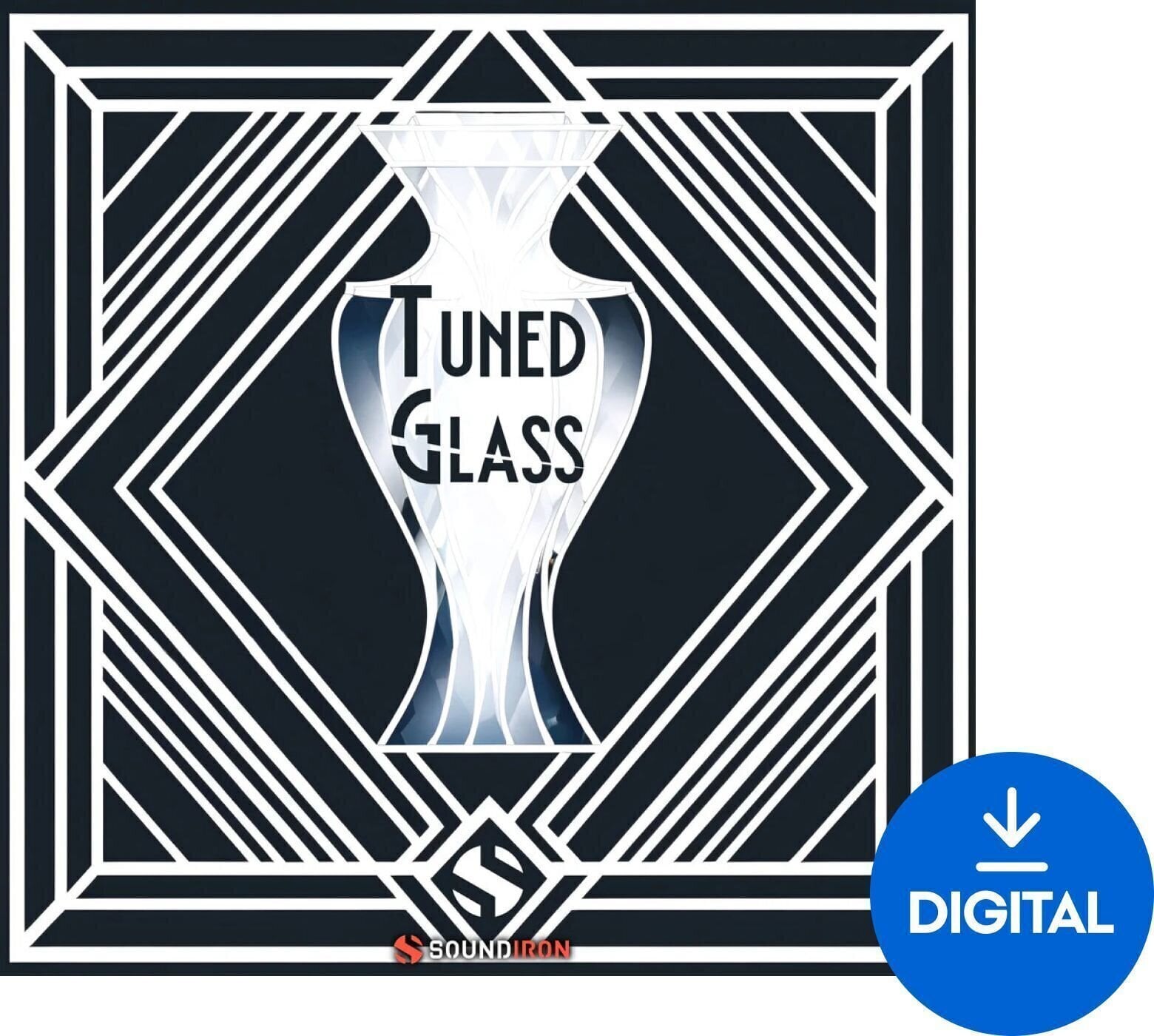 Sample/lydbibliotek Soundiron Iron Pack 8 - Tuned Glass (Digitalt produkt)