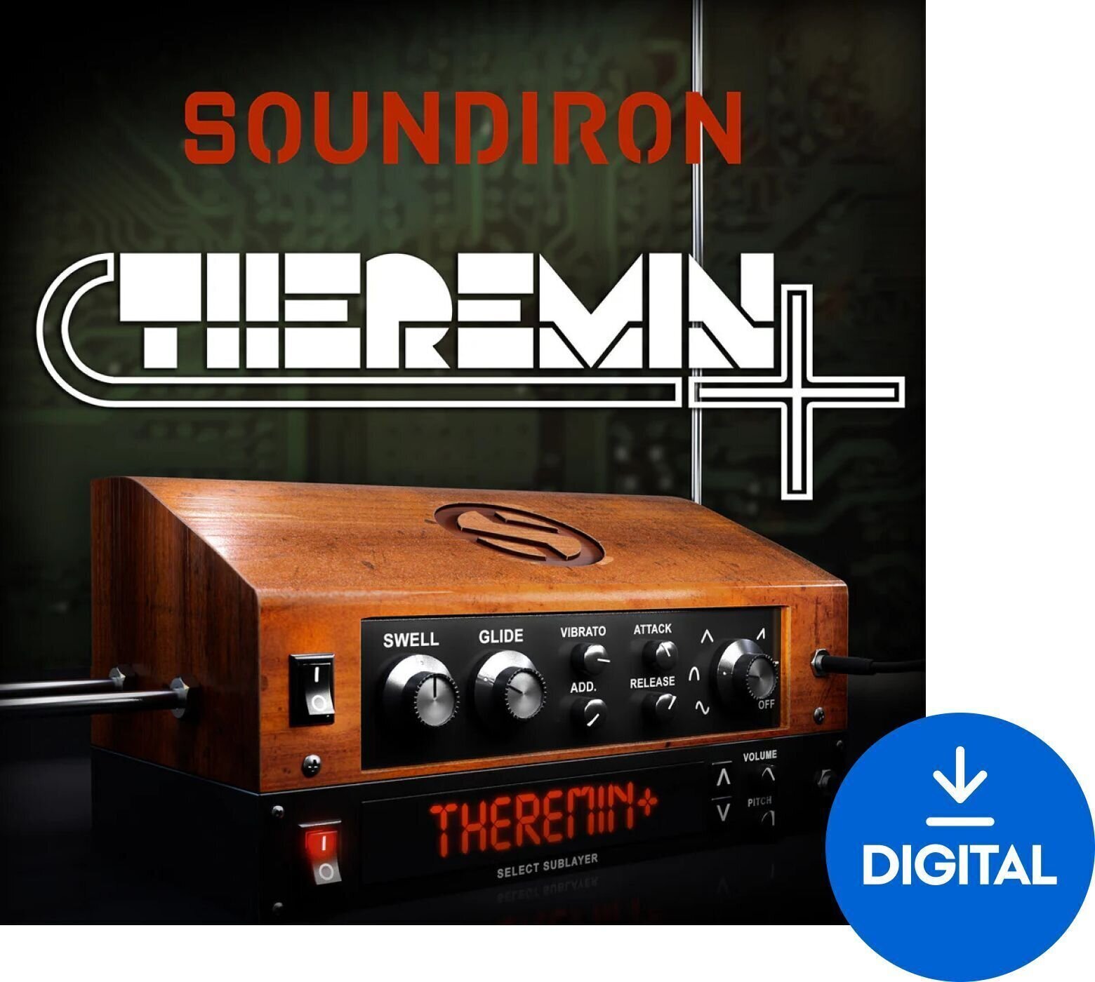 Sample i instrumenty wirtualne Soundiron Theremin+ (Produkt cyfrowy)