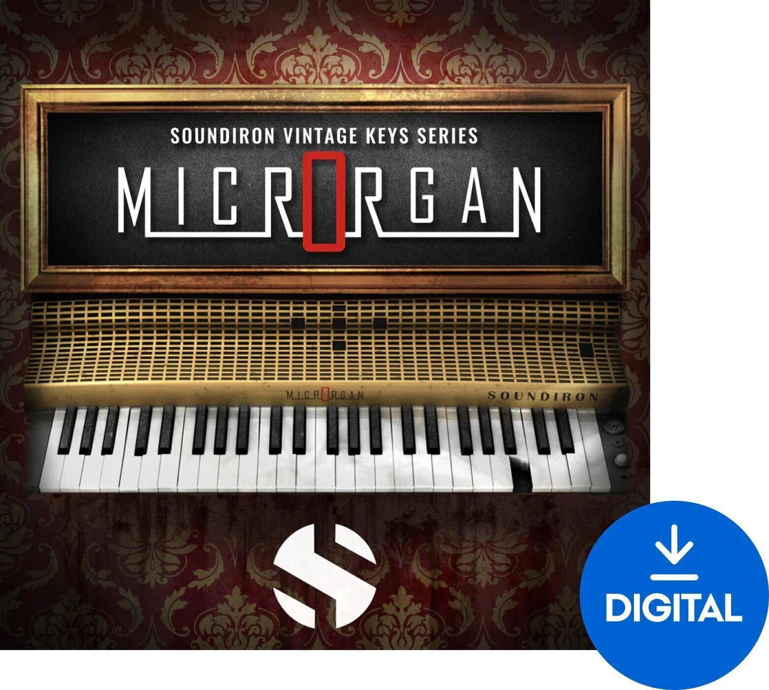 Biblioteca de samples/sons Soundiron Microrgan (Produto digital)