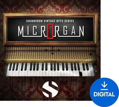 Biblioteca de samples/sons Soundiron Microrgan (Produto digital) - 1