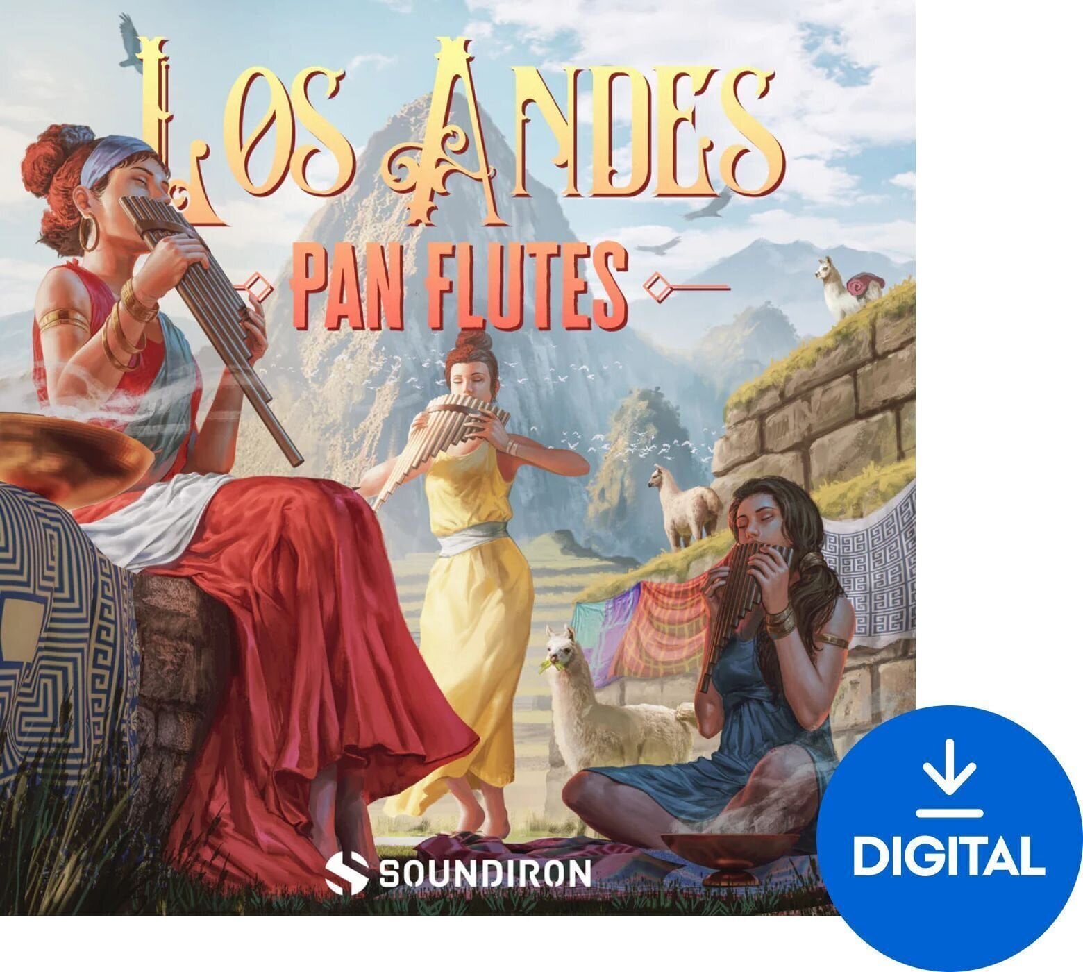 Bibliotecă de sunet pentru samplere Soundiron Los Andes Pan Flutes (Produs digital)