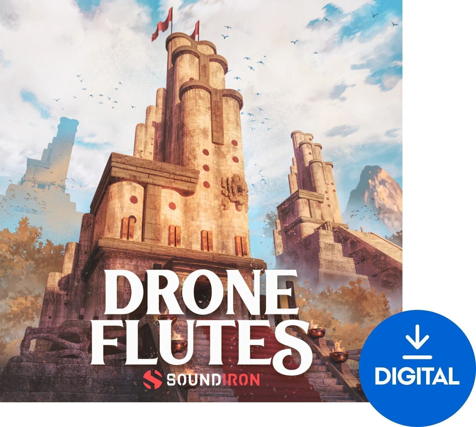 Zvočna knjiga za sampler Soundiron Drone Flutes (Digitalni izdelek)