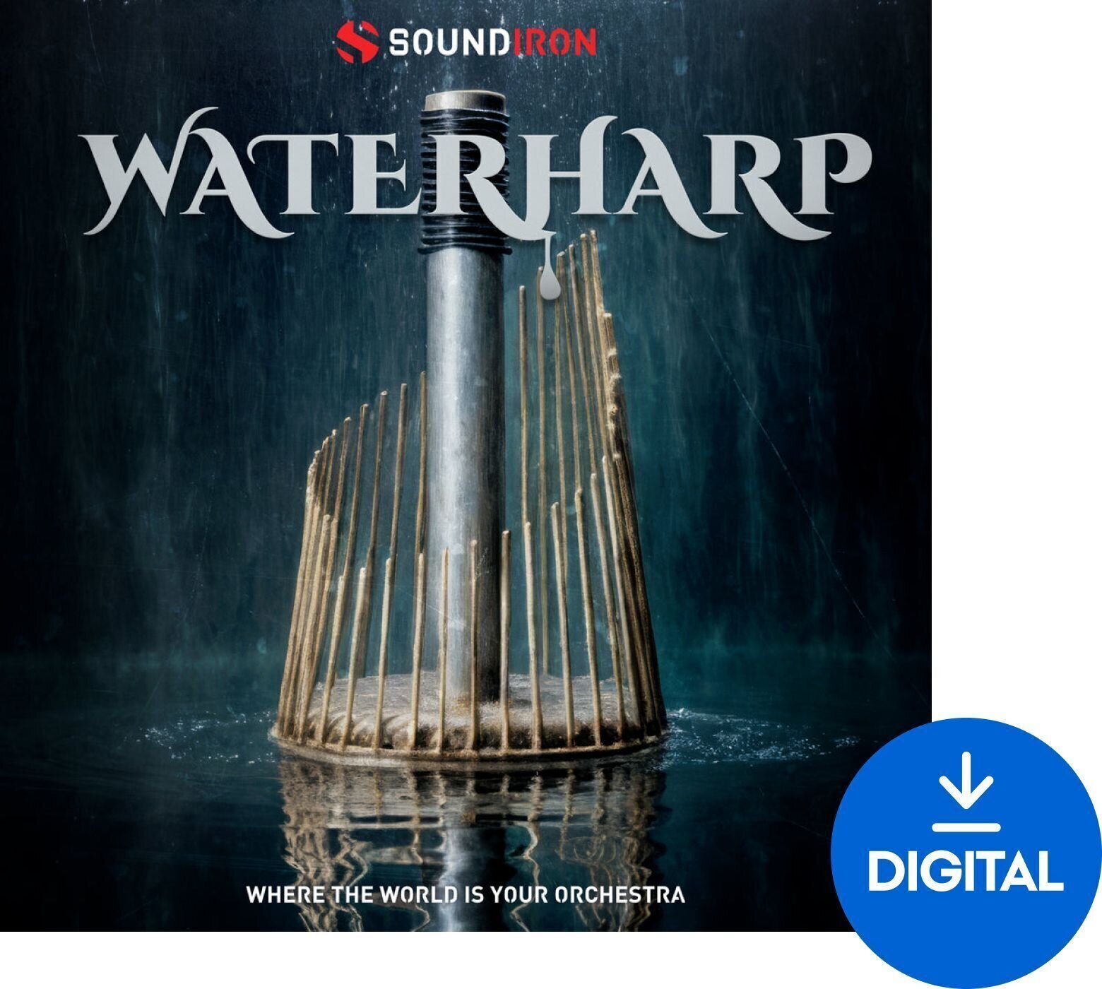 Libreria sonora per campionatore Soundiron Waterharp v3 (Prodotto digitale)
