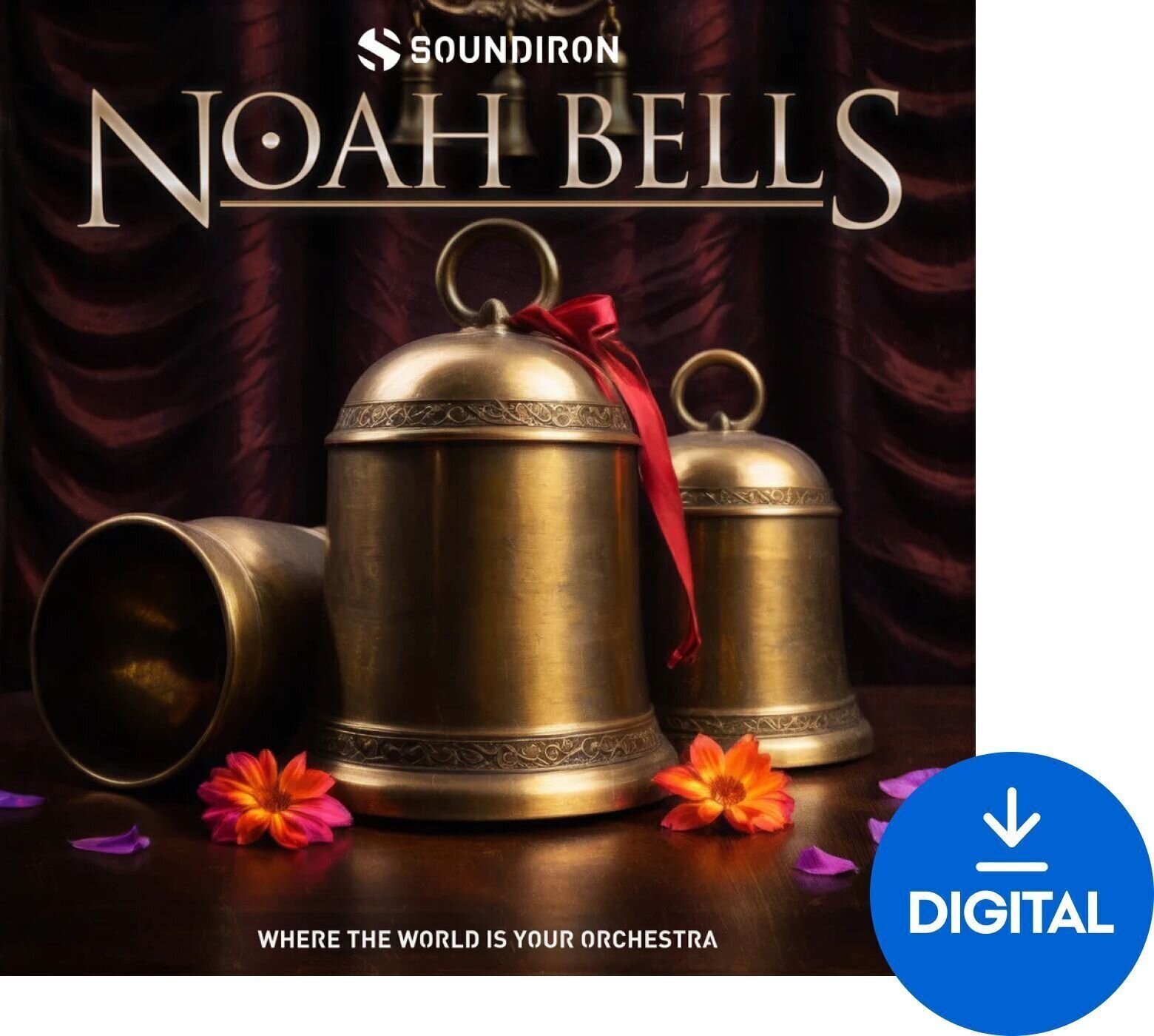 Audio biblioteka za sampler Soundiron Noah Bells v2 (Digitalni proizvod)