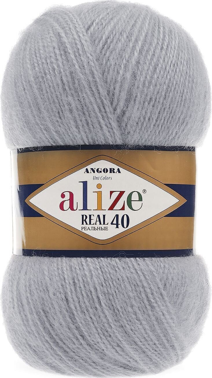 Strikkegarn Alize Angora Real 40 21 Strikkegarn