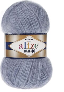Pređa za pletenje Alize Angora Real 40 221 Pređa za pletenje - 1