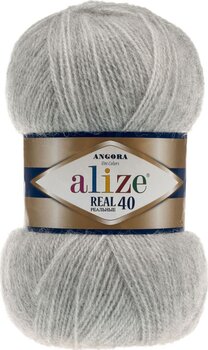 Strikkegarn Alize Angora Real 40 614 Strikkegarn - 1