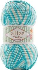 Fios para tricotar Alize Baby Best Colors 8040 Fios para tricotar