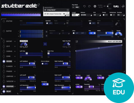 Štúdiový softwarový Plug-In efekt iZotope Stutter Edit 2 EDU (Digitálny produkt) - 1
