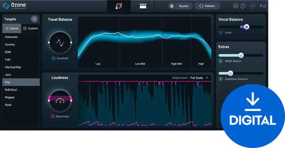 Mastering software iZotope Ozone 11 Standard: CRG from any paid iZo product (Produit numérique) - 1