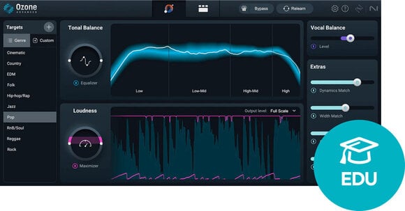 Mastering software iZotope Ozone 11 Advanced EDU (Produkt cyfrowy) - 1