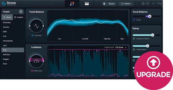 Update / Upgrade / Expansion iZotope Ozone 11 Advanced: Upgrade from Ozone 11 Standard (Produs digital) - 1