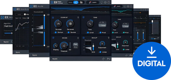 Студио софтуер Plug-In ефект iZotope RX 11 Elements (Дигитален продукт) - 1