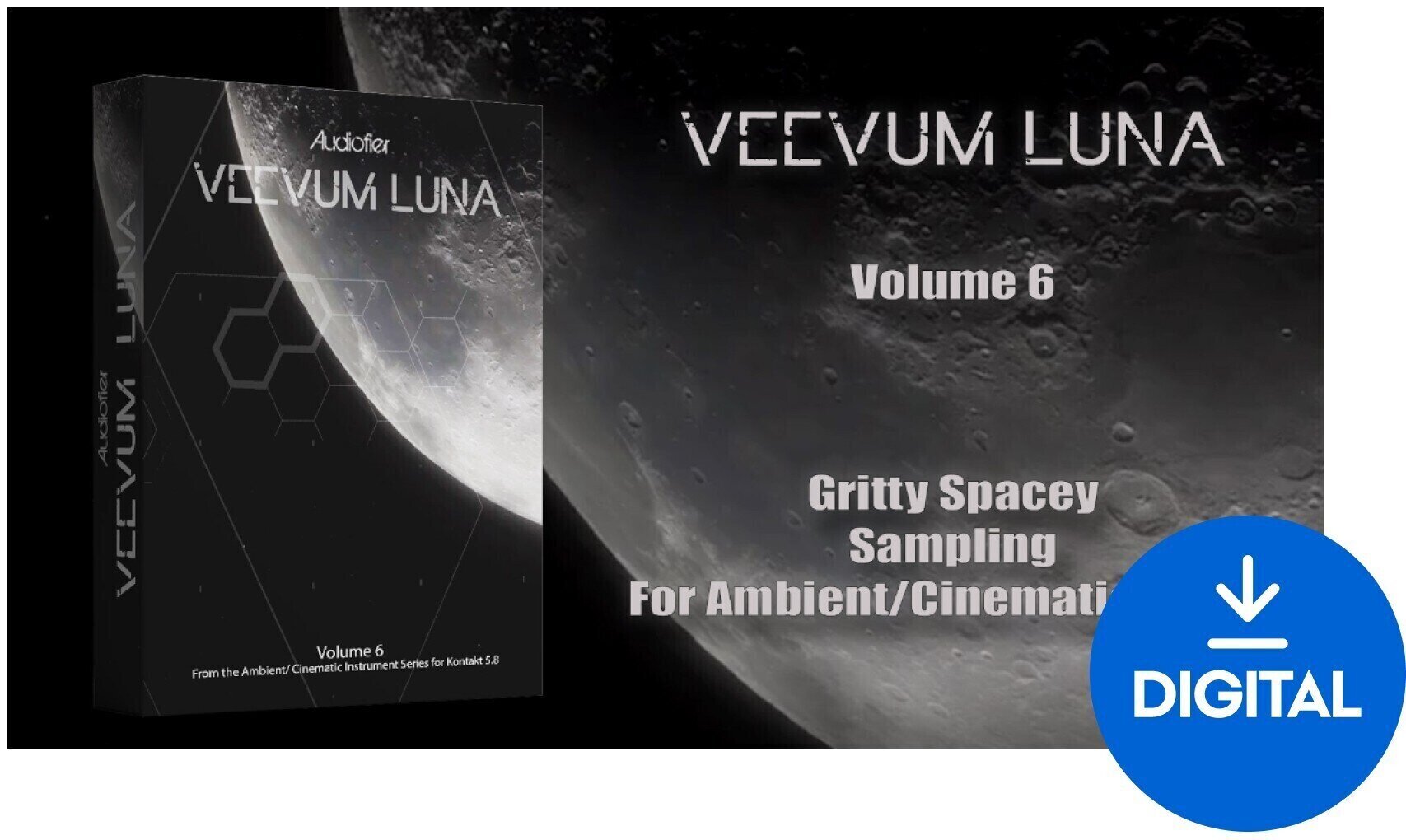 Zvučna knjižnica za efekte Audiofier Veevum Luna (Digitalni proizvod)