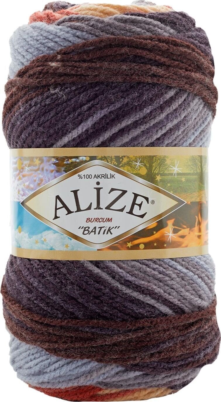 Filati per maglieria Alize Burcum Batik 7942 Filati per maglieria