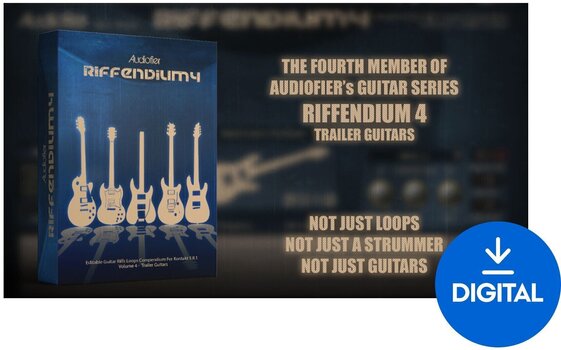 Библиотека със звукови ефекти Audiofier Riffendium Vol. 4 (Дигитален продукт) - 1