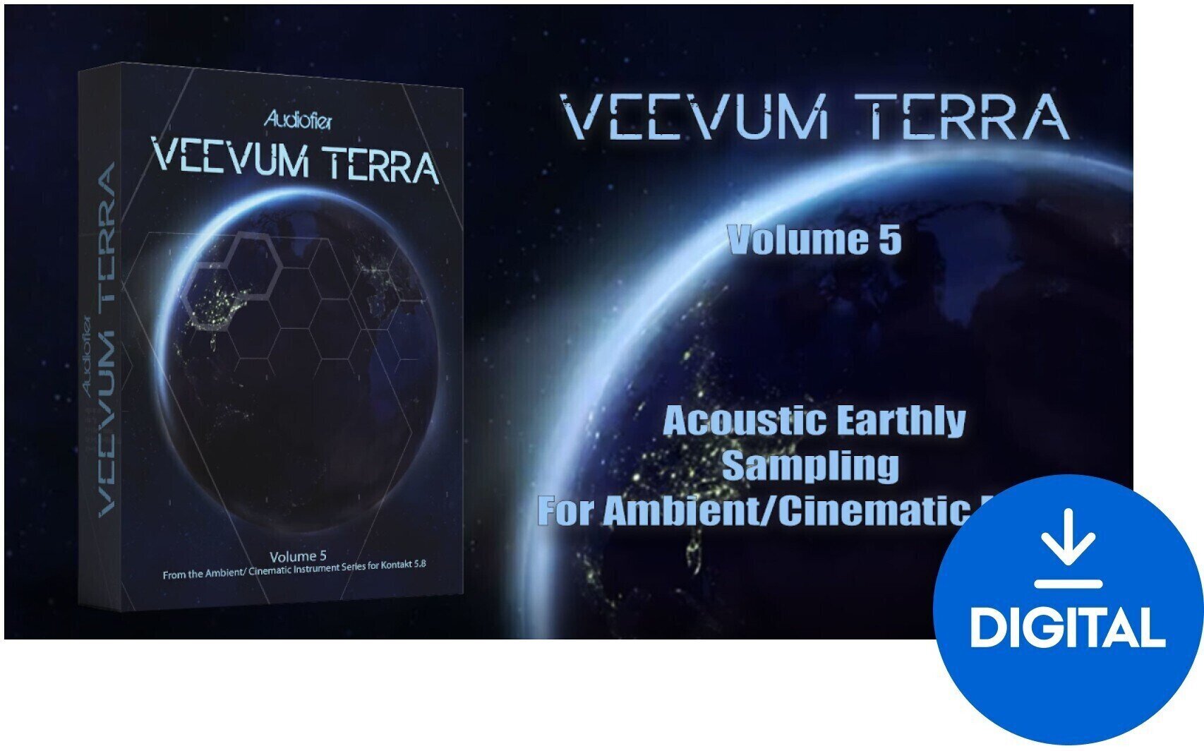 Audio biblioteka za sampler Audiofier Veevum Terra (Digitalni proizvod)