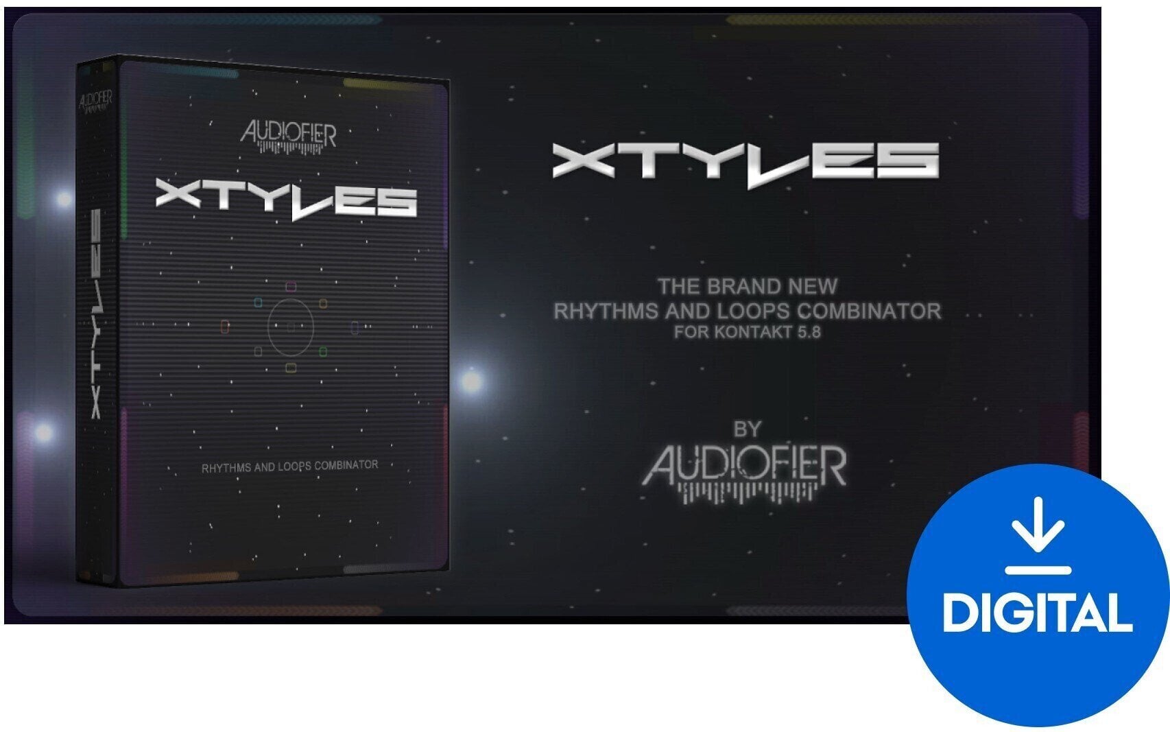 Библиотека със звукови ефекти Audiofier Xtyles (Дигитален продукт)