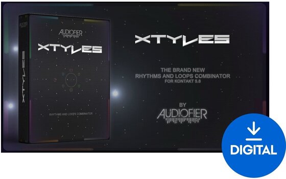 Библиотека със звукови ефекти Audiofier Xtyles (Дигитален продукт) - 1