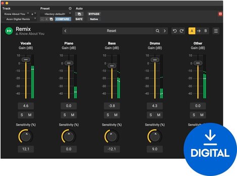 Plug-in de software para processadores FX Acon Digital Remix (Produto digital) - 1