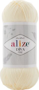 Strickgarn Alize Diva Fine Forever 1 Strickgarn - 1