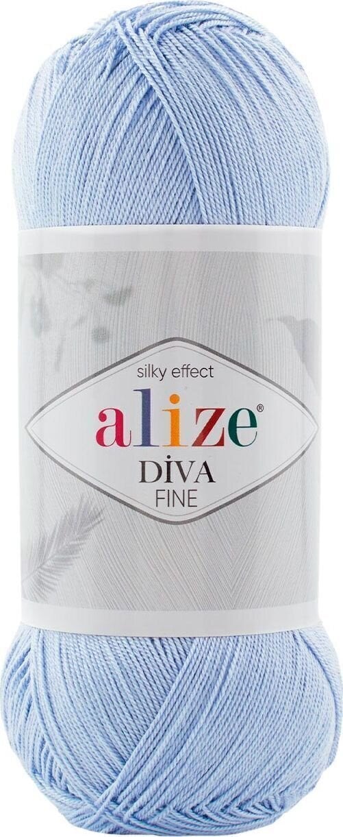 Pređa za pletenje Alize Diva Fine Forever 350 Pređa za pletenje