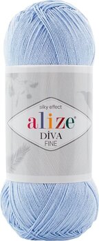 Pređa za pletenje Alize Diva Fine Forever 350 Pređa za pletenje - 1