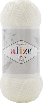 Fios para tricotar Alize Diva Fine Forever 450 Fios para tricotar - 1