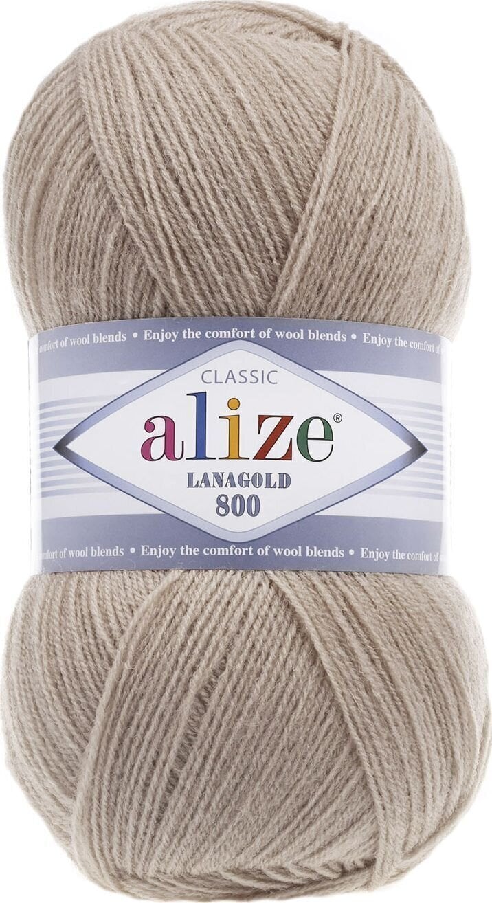 Knitting Yarn Alize Lanagold 800 5 Knitting Yarn