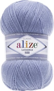 Pletacia priadza Alize Lanagold 800 40 Pletacia priadza - 1