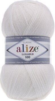 Strickgarn Alize Lanagold 800 55 Strickgarn - 1