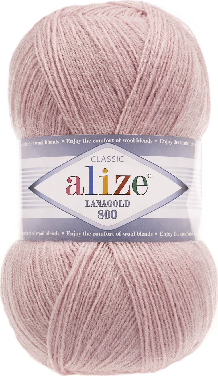 Pletacia priadza Alize Lanagold 800 161 Pletacia priadza