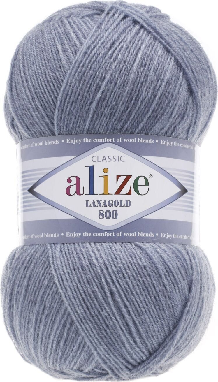 Pletacia priadza Alize Lanagold 800 221 Pletacia priadza