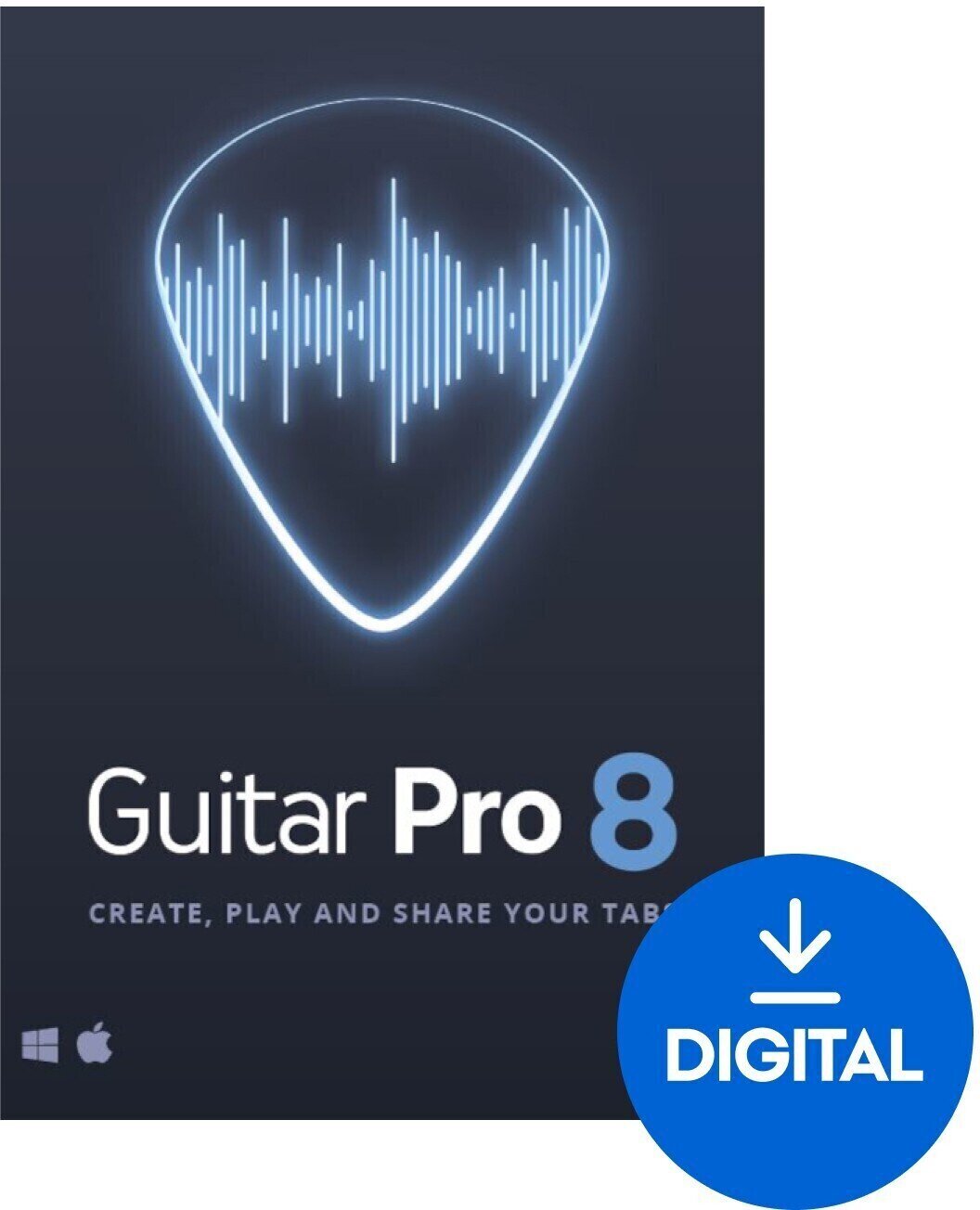Notačný software Arobas Music Guitar Pro 8 (Digitálny produkt)