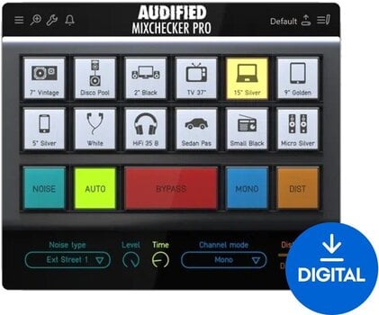 Software Plug-In FX-processor Audified MixChecker Pro (Digitalt produkt) - 1