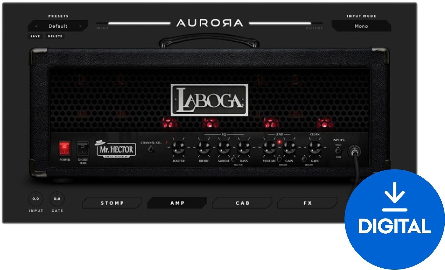 Студійне програмне забезпечення Plug-In ефект Aurora DSP Laboga Mr. Hector (Цифровий товар)