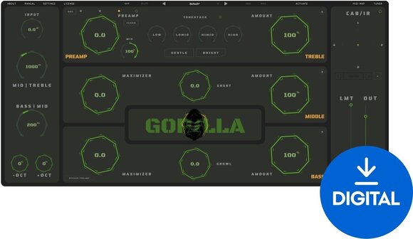 Software Plug-In FX Processor Aurora DSP Gorilla (Digital product) - 1