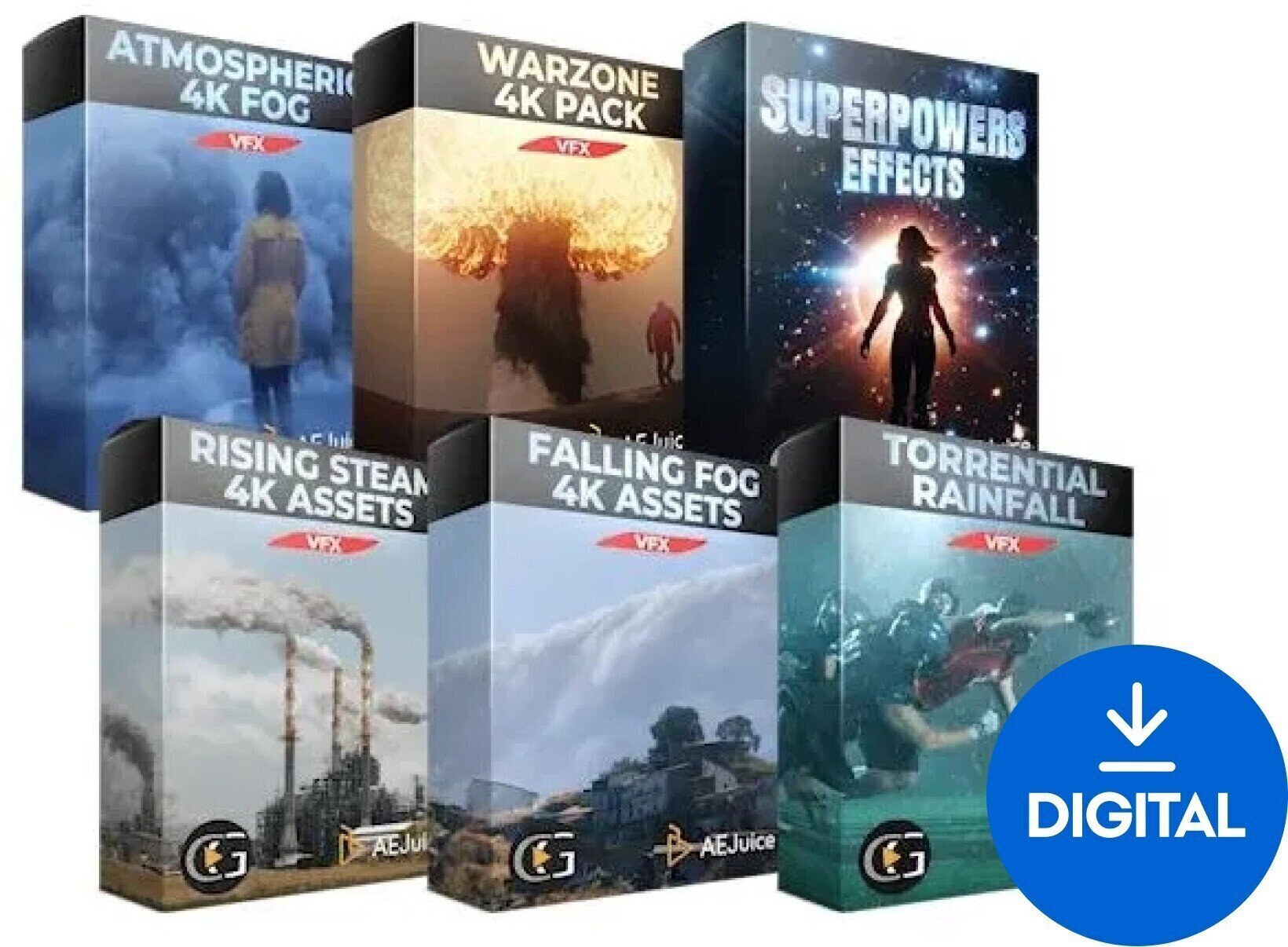 Software AEJuice Film VFX Bundle (Дигитален продукт)