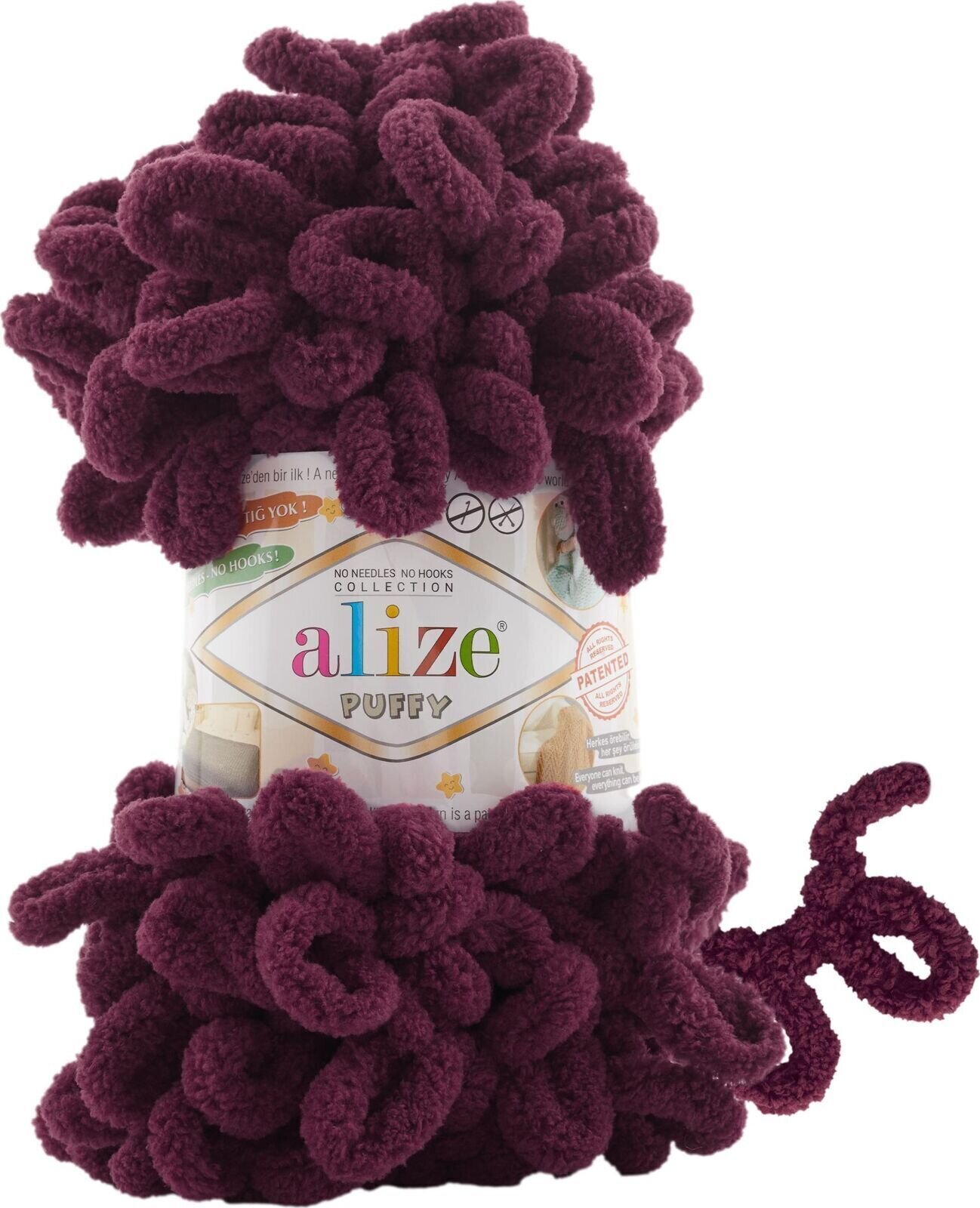 Pletacia priadza Alize Puffy 108 Pletacia priadza