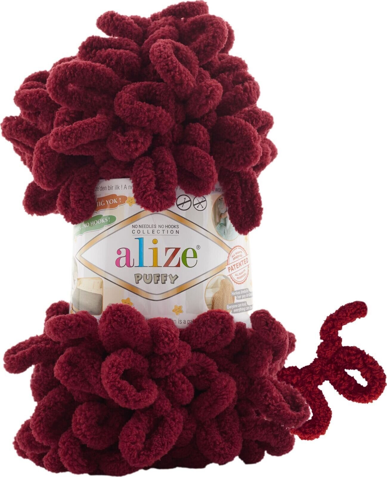 Pletacia priadza Alize Puffy 327 Pletacia priadza