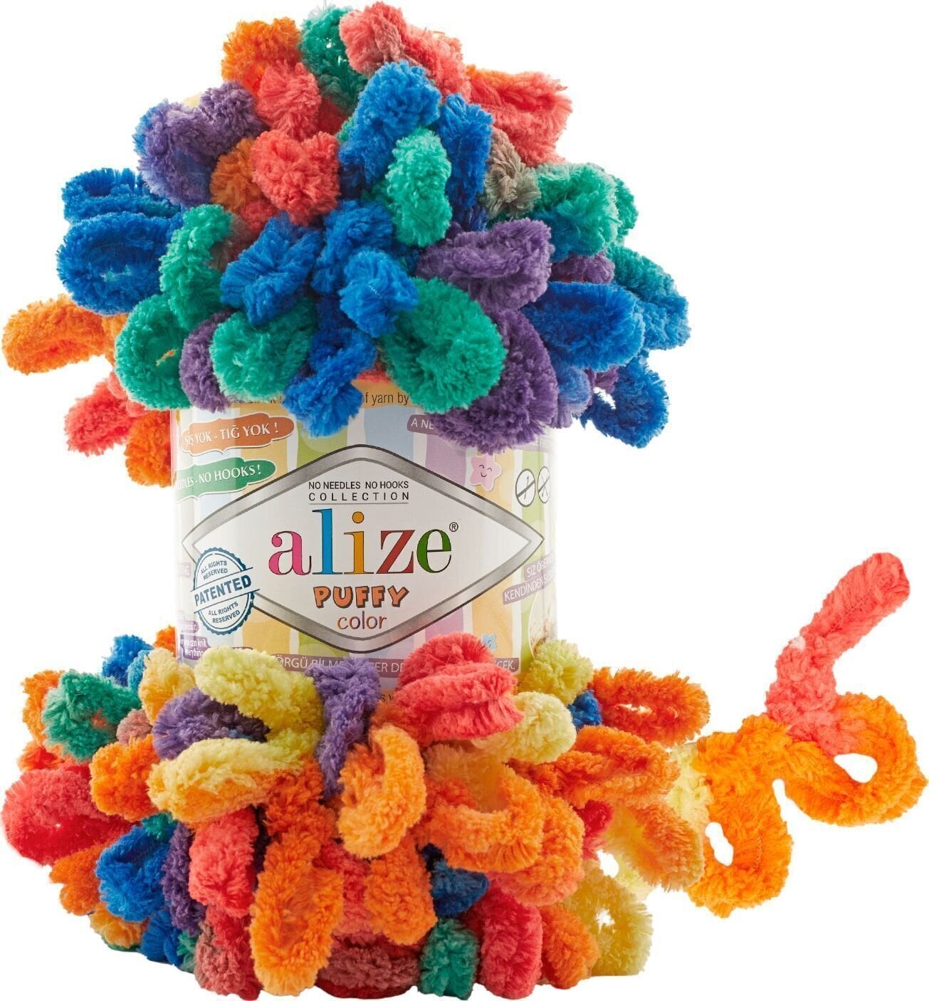Strickgarn Alize Puffy Color 6511 Strickgarn