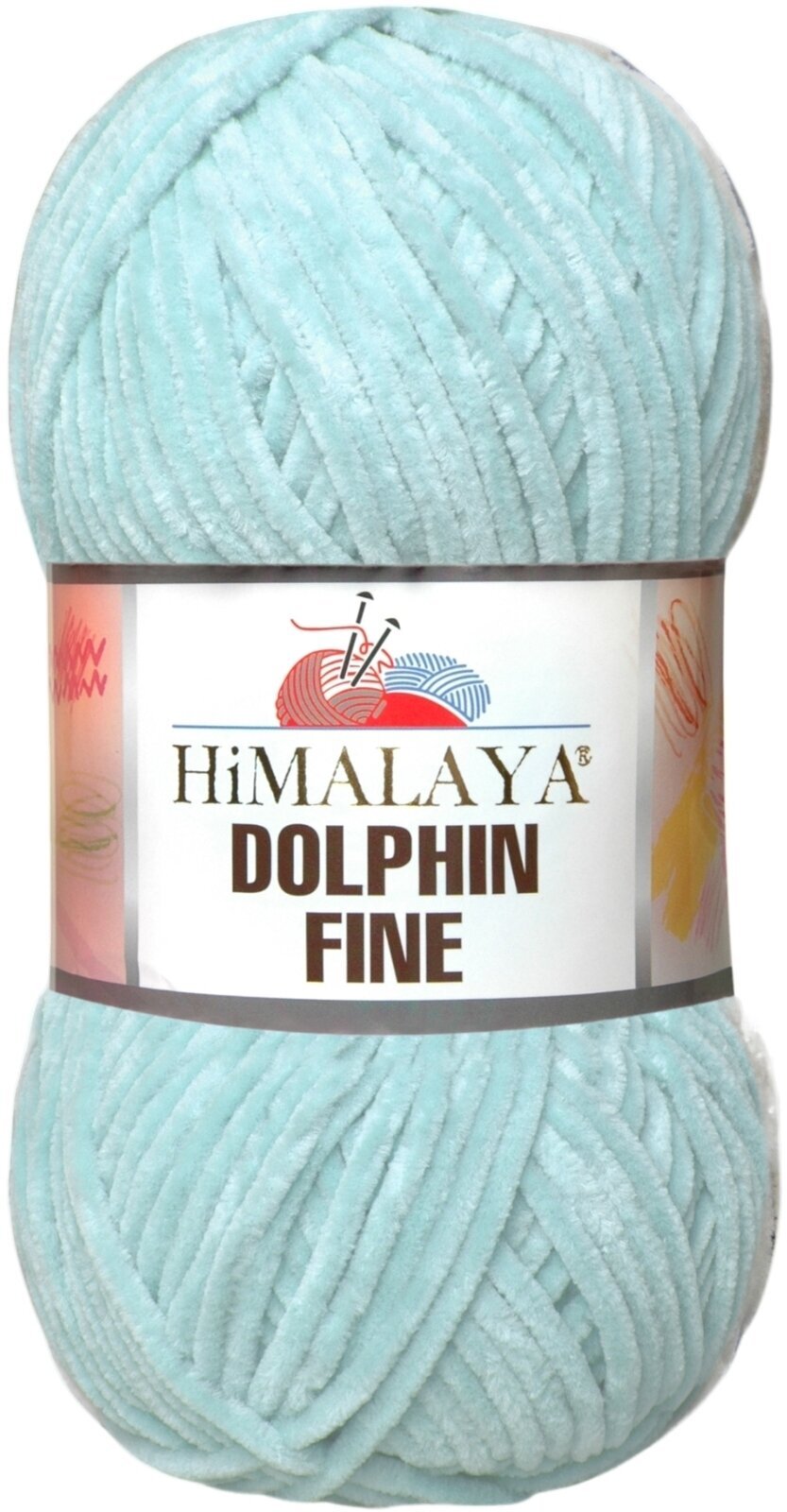 Knitting Yarn Himalaya Dolphin Fine 80505 Light Green Knitting Yarn