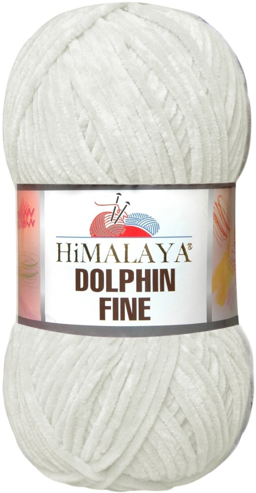 Плетива прежда Himalaya Dolphin Fine 80506 Cream Плетива прежда