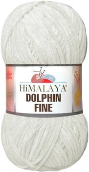 Плетива прежда Himalaya Dolphin Fine 80506 Cream Плетива прежда - 1