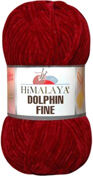 Pređa za pletenje Himalaya Dolphin Fine 80512 Burgundy Pređa za pletenje - 1