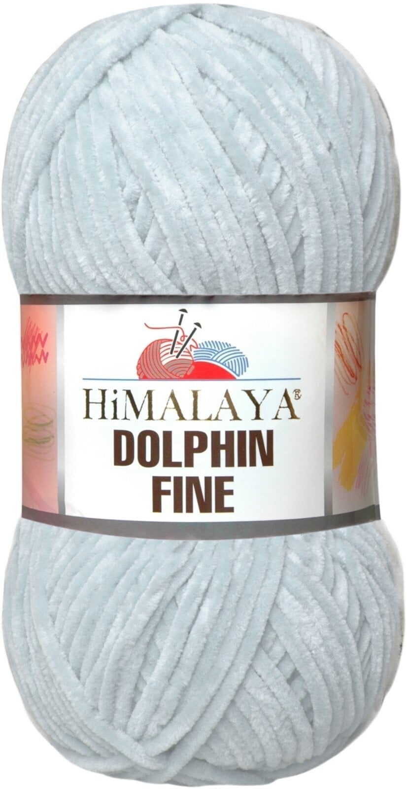 Νήμα Πλεξίματος Himalaya Dolphin Fine 80513 Light Grey Νήμα Πλεξίματος